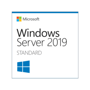 Microsoft Windows Server 2019 Standard Edition x64 64 bit with 16 Core, 100 User CALs and 2 VMs