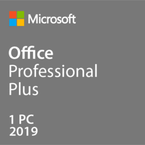 FOR PC ONLY- Microsoft Office Professional Plus 2019 (1 PC) Full Retail Version Download - Indigo Software