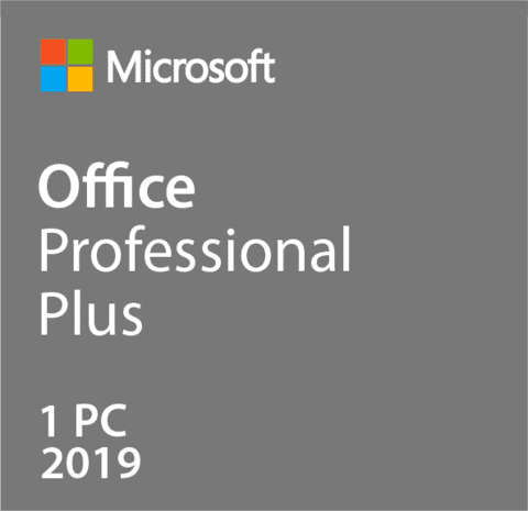 FOR PC ONLY- Microsoft Office Professional Plus 2019 (1 PC) Full Retail Version Download - Indigo Software