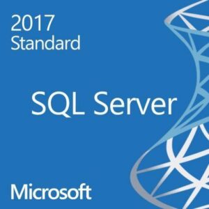 Microsoft SQL Server 2017 Standard - Unlimited Cores, 50 User CAL - 64 Bit Comp - Indigo Software
