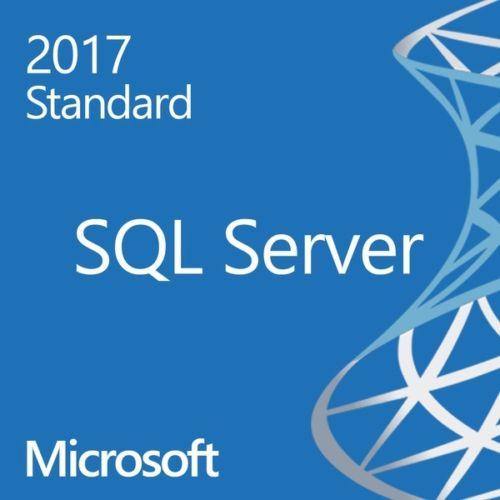 Microsoft SQL Server Standard 2017 - Unlimited Cores, 25 User CAL - 64 Bit Comp - Indigo Software