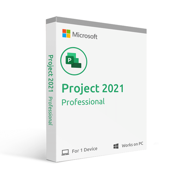 Microsoft Project Professional 2021 – Full Retail Version – Download Only