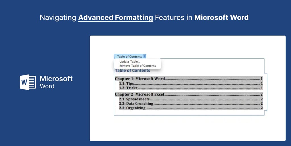 Navigating Advanced Formatting Features in Microsoft Word