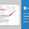 How to Add Page Numbers and Remove Them from the Title Page in Word