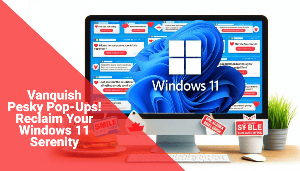 stop Pop-Ups in Windows 11