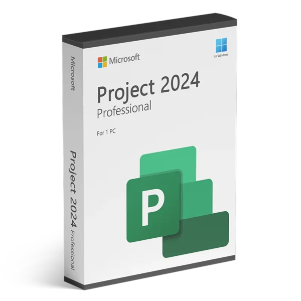 Microsoft Project Professional 2024 for 1 PC Instant Download